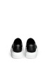 Back View - Click To Enlarge - ALEXANDER MCQUEEN - Chunky outsole stud leather skate slip-ons