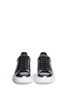 Figure View - Click To Enlarge - ALEXANDER MCQUEEN - Chunky outsole mirror leather sneakers
