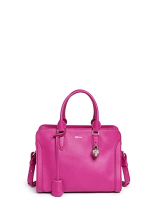 Main View - Click To Enlarge - ALEXANDER MCQUEEN - 'Padlock' small leather tote