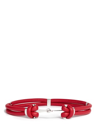 Main View - Click To Enlarge - ALEXANDER MCQUEEN - Leather rope belt
