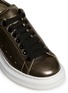 Detail View - Click To Enlarge - ALEXANDER MCQUEEN - Chunky outsole leather sneakers
