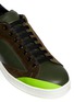Detail View - Click To Enlarge - ALEXANDER MCQUEEN - Abstract leather sneakers