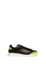 Main View - Click To Enlarge - ALEXANDER MCQUEEN - Abstract leather sneakers