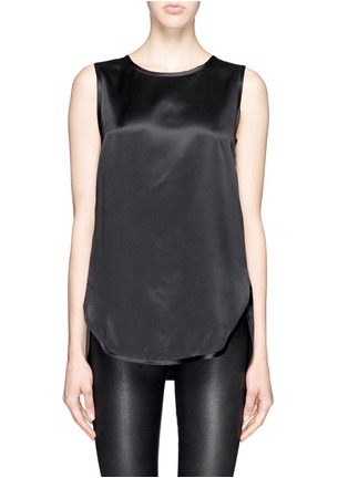 Main View - Click To Enlarge - VINCE - Silk satin tank top