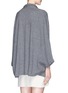 Back View - Click To Enlarge - VINCE - Patch pocket cashmere cape cardigan