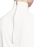 Detail View - Click To Enlarge - VINCE - Laser cut sleeveless turtleneck top