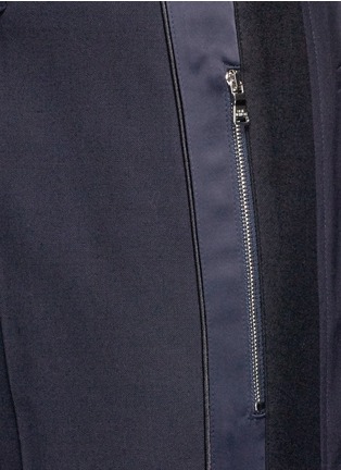 Detail View - Click To Enlarge - NEIL BARRETT - Double side stripe jogging pants