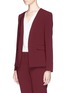 Front View - Click To Enlarge - THEORY - 'Niransi' open front blazer