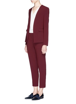 Figure View - Click To Enlarge - THEORY - 'Niransi' open front blazer
