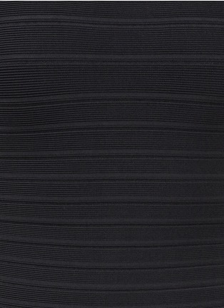 Detail View - Click To Enlarge - HERVÉ LÉGER - Carmen off-shoulder bandage dress