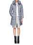 Figure View - Click To Enlarge - ARMANI COLLEZIONI - Quilted puffer coat