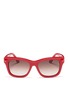 Main View - Click To Enlarge - VALENTINO GARAVANI - Rockstud acetate sunglasses
