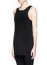 Front View - Click To Enlarge - HAIDER ACKERMANN - Selene ribbed jersey tank top