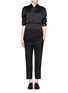 Figure View - Click To Enlarge - HAIDER ACKERMANN - Selene ribbed jersey tank top