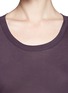 Detail View - Click To Enlarge - HAIDER ACKERMANN - Silk jersey T-shirt
