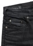  - NEIL BARRETT - Washed rib-knit panel skinny jeans