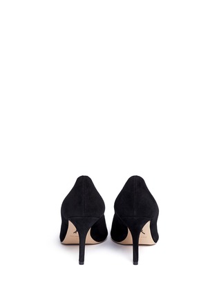 Back View - Click To Enlarge - PAUL ANDREW - 'Kimura' wavy suede pumps