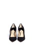 Figure View - Click To Enlarge - PAUL ANDREW - 'Kimura' wavy suede pumps