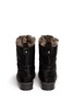 Back View - Click To Enlarge - STUART WEITZMAN - 'Pony Bobsled' faux fur lining calf hair boots