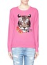 Main View - Click To Enlarge - KATE BARNETT - X Lane Crawford Tiger sequin embroidery cashmere sweater