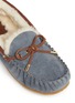 Detail View - Click To Enlarge - TORY BURCH - 'Maxwell' suede leather moccasin slip-ons