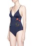 Figure View - Click To Enlarge - STELLA MCCARTNEY - 'Botanical Embroidery' one-piece swimsuit
