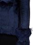 Detail View - Click To Enlarge - 73037 - Braided yarn frayed jacket