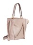 Figure View - Click To Enlarge - CHLOÉ - 'Myer' medium suede and leather double carry bag