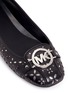 Detail View - Click To Enlarge - MICHAEL KORS - 'Fulton' floral lasercut leather moccasins