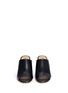 Front View - Click To Enlarge - MICHAEL KORS - 'Sabrina' chain heel leather mules