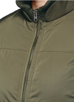 Detail View - Click To Enlarge - TOPSHOP - 'Carter' drawstring puffer jacket