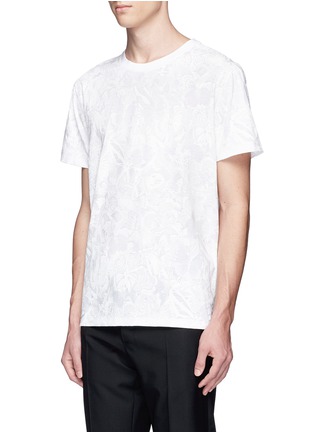 Front View - Click To Enlarge - VALENTINO GARAVANI - Butterfly print T-shirt