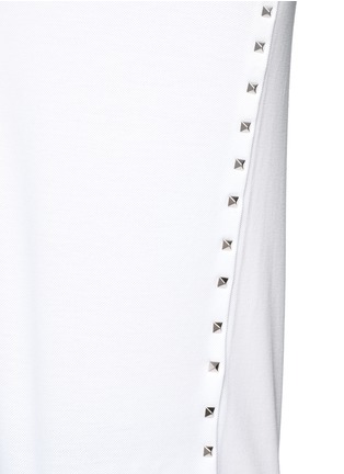 Detail View - Click To Enlarge - VALENTINO GARAVANI - 'Rockstud Untitled 16' polo shirt