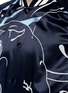 Detail View - Click To Enlarge - VALENTINO GARAVANI - Panther bonded print satin souvenir jacket