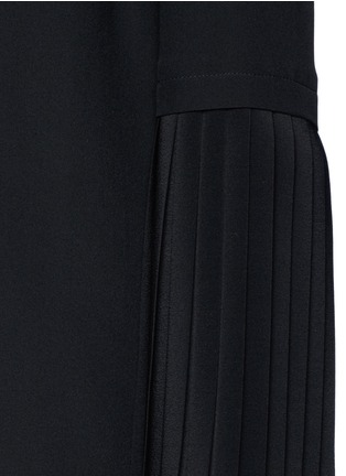 Detail View - Click To Enlarge - STELLA MCCARTNEY - 'Arielle' pleated sleeve silk shirt