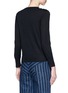 Back View - Click To Enlarge - MARC JACOBS - Sequin embroidered patch wool sweater