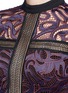 Detail View - Click To Enlarge - SELF-PORTRAIT - 'Eliza' panelled cutwork flared mini dress