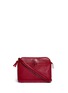 Main View - Click To Enlarge - TORY BURCH - 'Ivy' patent leather crossbody chain bag