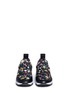 Front View - Click To Enlarge - TORY BURCH - 'Jupiter' floral print neoprene slip-on sneakers
