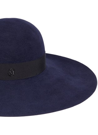 Detail View - Click To Enlarge - MAISON MICHEL - 'Blanche' rabbit furfelt capeline hat
