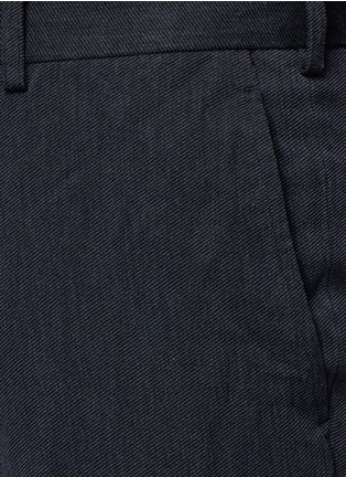 Detail View - Click To Enlarge - COMME DES GARÇONS HOMME - Garment dyed Cavalry twill pants