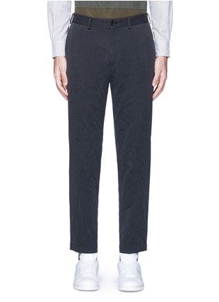 Main View - Click To Enlarge - COMME DES GARÇONS HOMME - Garment dyed Cavalry twill pants