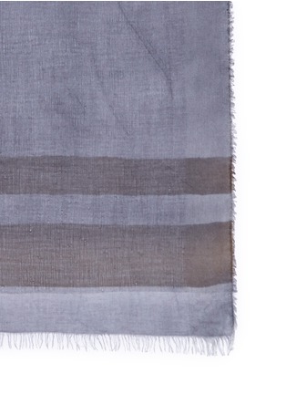 Detail View - Click To Enlarge - FALIERO SARTI - Ombré cashmere-modal-silk scarf