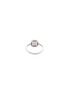 Figure View - Click To Enlarge - FRED - 'Pain de sucre' diamond chalcedony 18k white gold small ring