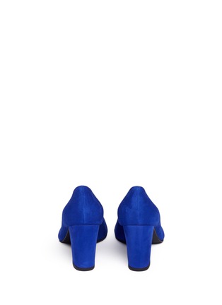 Back View - Click To Enlarge - STUART WEITZMAN - 'Mary' suede pumps