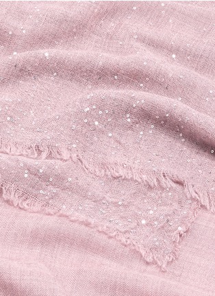 Detail View - Click To Enlarge - FALIERO SARTI - 'Maxel' sequin virgin wool-silk-cashmere scarf
