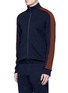 Front View - Click To Enlarge - MARNI - Contrast sleeve track jacket