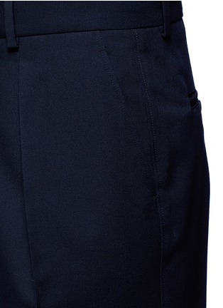 Detail View - Click To Enlarge - MARNI - Pleated wool gabardine pants