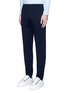 Front View - Click To Enlarge - MARNI - Elastic waist and cuff jogging pants