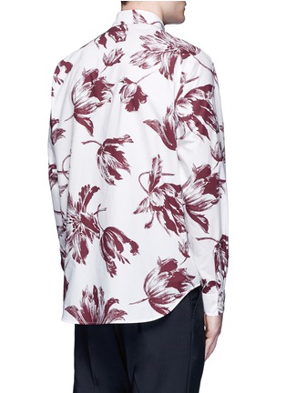 Back View - Click To Enlarge - MARNI - 'Broken Promise' floral print cotton poplin shirt